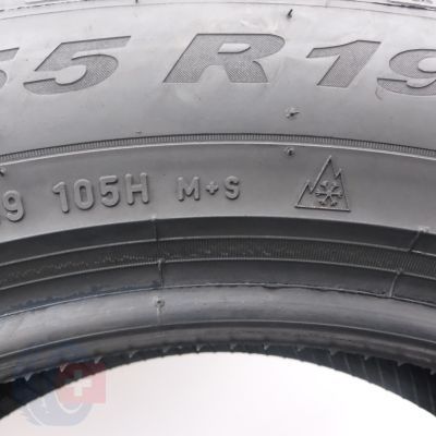 2. 235 55 19 2x PIRELLI 235/55 R19 105H XL Scorpion Winter Winterreifen 2022 WIE NEU 7mm