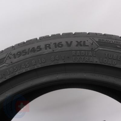 6. 195 45 16 4x Barum 195/45 R16 84V Bravuris 5 Sommerreifen 2019 VOLL WIE NEU