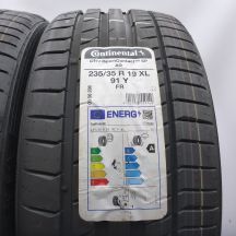 2. 235 35 19 2x CONTINENTAL 235/35 R19  91Y XL ContiSportContact 5P A0 Sommerreifen 2022 Ungebraucht  