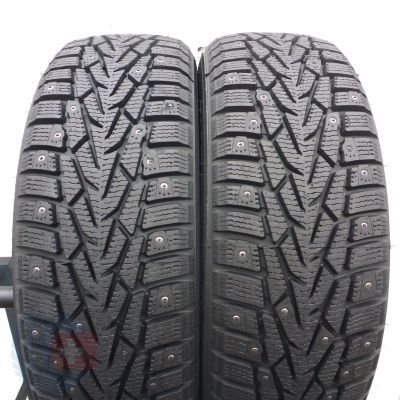 5. 195 65 15 4x NOKIAN 195/65 R15 95T XL Nordman 7 Winterreifen SPIKES 2020 WIE NEU VOLL