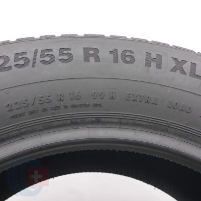 5.  225 55 16 1x CONTINENTAL 225/55 R16 99H XL WinterContact TS 850 P Winterreifen 2019 7,2mm