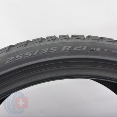 6. 255 35 21 2x PIRELLI 255/35 R21 98V XL Winter Sottozero 3 Winterreifen 2022 6,8-7mm