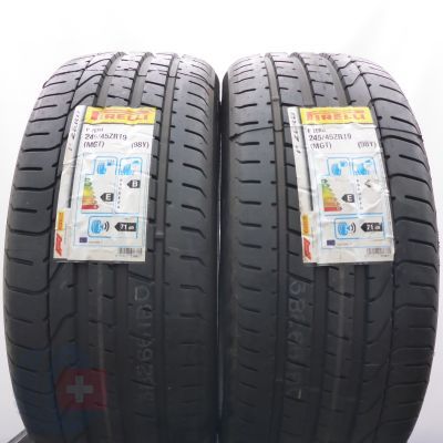 245 45 19 2x PIRELLI 245/45 ZR19 98Y P Zero MGT Sommerreifen 2021 Ungebraucht  