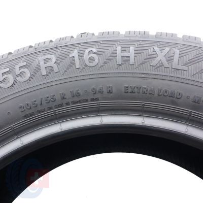 4. 205/55 R16 2x GISLAVED 94H XL EuroFrost6 Winterreifen 2023 WIE NEU 8,2-8,5mm