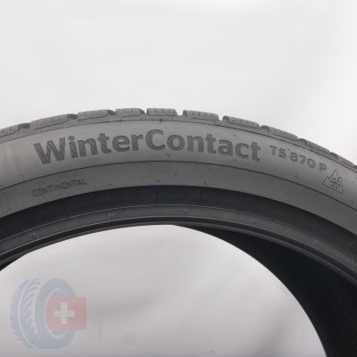 5. 255 40 21 2x CONTINENTAL 255/40 R21  102T XL WinterContact TS 870 P Winterreifen 2024 7,8mm