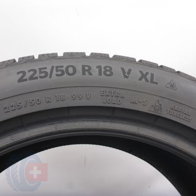 3. 225 50 18 1x CONTINENTAL 225/50 R18 99V XL BMW WinterContact TS860S Winterreifen 2024 7,2mm
