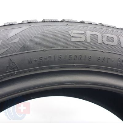 5. 215 50 19 1x NOKIAN 215/50 R19 93T Snowproof 2 Winterreifen 2023 7,2mm WIE NEU