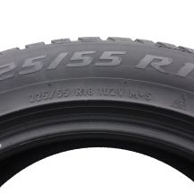 6. 225 55 18 4x PIRELLI 225/55 R18 102V XL Sottozero 3 Winter AO Winterreifen 7mm 2021/22