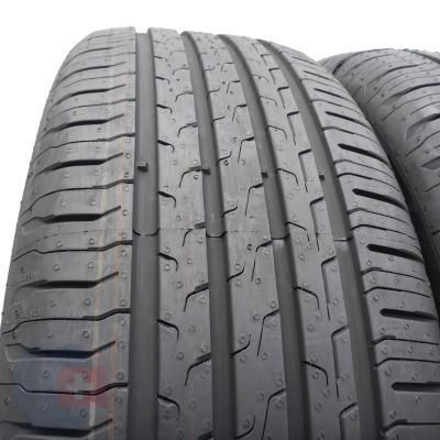 2. 215 65 17 4x CONTINENTAL 99H EcoContact 6 A0 Sommerreifen 2019 VOLL WIE NEU