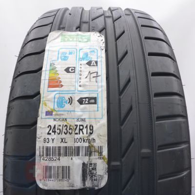  245 35 19 1x NOKIAN  245/35 ZR19 93Y XL Zline Sommerreifen 2017 Ungebraucht  