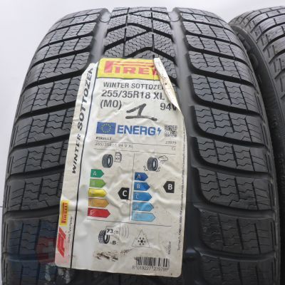 3. 255 35 18 2x PIRELLI 255/35 R18 Winter Sottozero 3 M0 Winterreifen 2016/21 Ungebraucht  