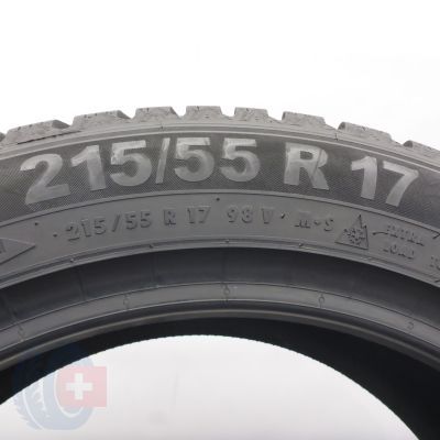 7.  215 55 17 4x SEMPERIT 215/55 R17 98V XL Speed-Grip 5 Winterreifen 2024/25 8,2-8mm WIE NEU 