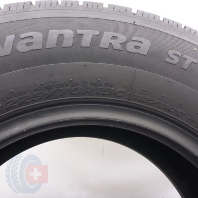 6. 225 70 15C 2x HANKOOK 225/70 R15C 112/110S Vantra ST AS2 Ganzjahresreifen 2023 8,2-8,5mm