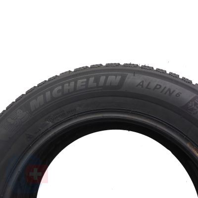 6. 195 65 15 4x MICHELIN 195/65 R15 91T Alpin 6 Winterreifen 2018 6,5mm
