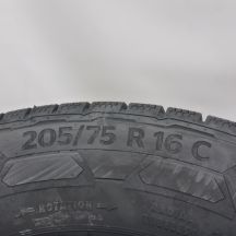 7. 205 75 16C 2x CONTINENTAL 205/75 R16C 110/108R VanContact Winter Winterreifen 2022 VOLL