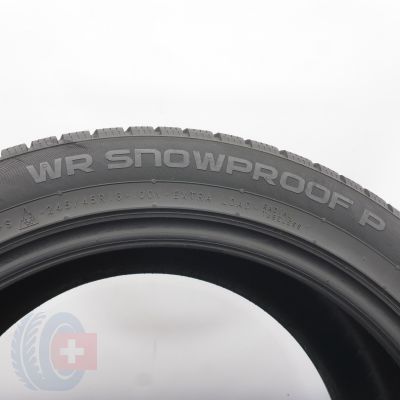 7. 245 45 18 2x NOKIAN 245/45 R18 100V XL WR Snowproof P Winterreifen 2023 6,2-7mm