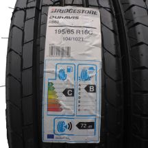 2. 4 x BRIDGESTONE 195/65 R16 C 104/102T Duravis R660 Sommerreifen  2018 VOLL WIE NEU 