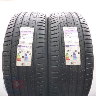  235 55 19 2x MICHELIN  235/55 R19 101W Latitude Sport 3 A0 Sommerreifen 2021 Ungebraucht   