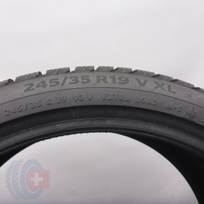 6. 245 35 19 4x CONTINENTAL 245/35 R19 93V XL WinterContact TS860S Winterreifen 2021, 2023 7,5-7,8mm