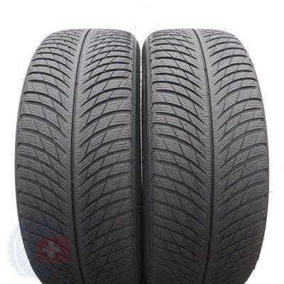 2 x MICHELIN 215/55 R18 99V XL PilotAlpin 5 Winterreifen 2022 6,3-6,7mm