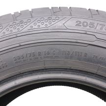 4. 205 75 16C 2x CONTINENTAL 205/75 R16C 113/111R ContiVanContact 200 Sommerreifen 7mm 2021