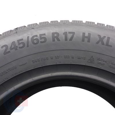 5. 245 65 17 1x CONTINENTAL 245/65 R17 111H XL WinterContact TS 870 P Winterreifen 2022 VOLL WIE NEU
