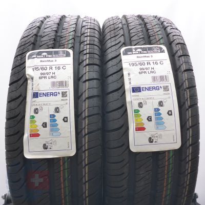 4. 195 60 16C 4x UNIROYAL195/60 R16C 99/97H Rain-Max 3 Sommerreifen 2022 Ungebraucht  