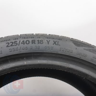 6. 225 40 18 4x CONTINENTAL 225/40 R18 92Y XL BMW EcoContact6 Sommerreifen 2023, 2024 VOLL