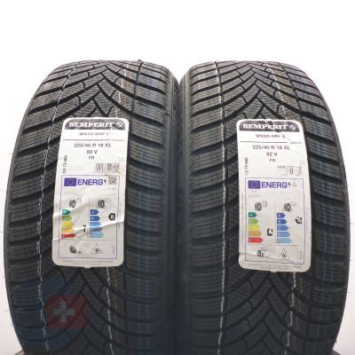 5.  225 40 18 4x SEMPERIT 225/40 R18 92V XL Speed-Grip 5 Winterreifen 2026 VOLL WIE NEU 