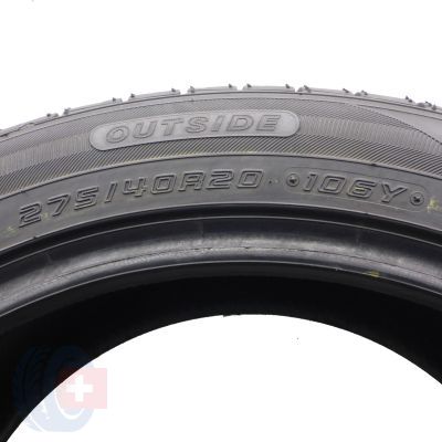 4.  275 40 20 1x FALKEN  275/40 R20 106Y XL Azenis FK 453CC Sommerreifen 2018 VOLL WIE NEU