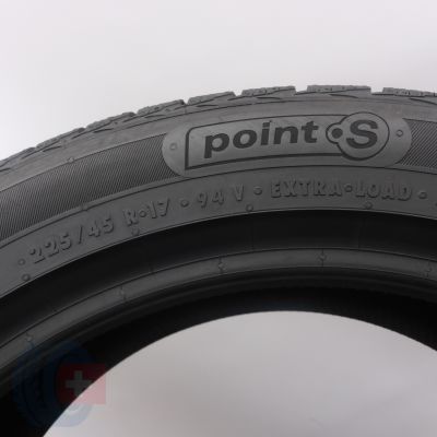 4.  225 45 17 2x POINT S 225/45 R17 94V XL Winterstar 4 Winterreifen 2021 VOLL WIE NEU 