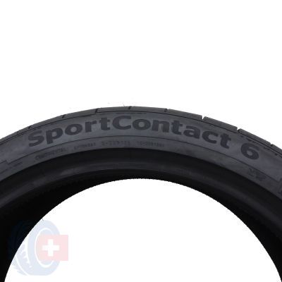 4. 1 x CONTINENTAL 255/35 R19 96Y XL R01 SportContact 6 Sommerreifen 2019 WIE NEU VOLL