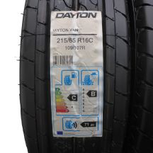 4. 4 x DAYTON 215/65 R16 C 109/107R VAN Sommerreifen  2018 VOLL WIE NEU 