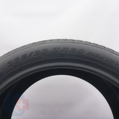 3. 335 30 20 1x PIRELLI 335/30 R20 104Y PZero L Sommerreifen 2017 WIE NEU VOLL