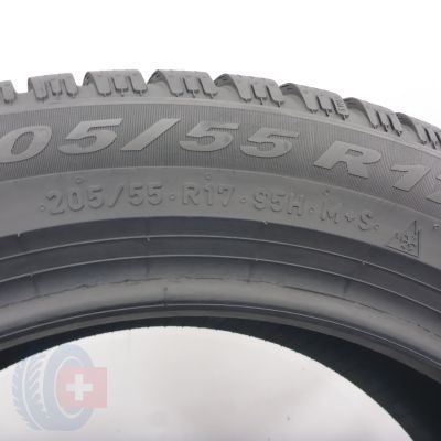 6. 205 55 17 2x PIRELLI 205/55 R17 95H XL Cinturato Winter 2 Winterreifen 2024 8,6-8,5mm WIE NEU 