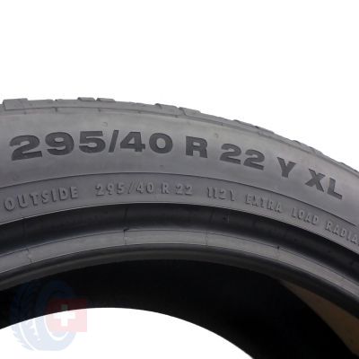 5. 2 x CONTINENTAL 295/40 R22 112Y XL ContiSportContact 5 Sommerreifen 2019  6.5-7mm
