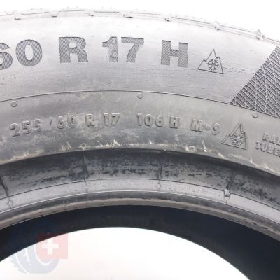 7. 255 60 17 4x CONTINENTAL 255/60 R17 106H WinterContact Ts850P SUV Winterreifen 2024 VOLL