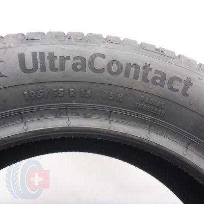6. 195 55 15 4x CONTINENTAL 195/55 R15 85H UltraContact Sommereifen 2022 Ungebraucht   