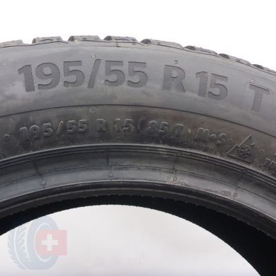 5.  195 55 15 2x CONTINENTAL 195/55 R15 85T WinterContact TS 870 Winterreifen 2022 Ungebraucht   