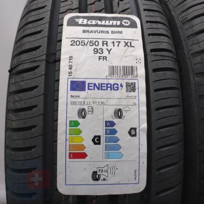 2. 205 50 17 4x BARUM 205/50 R17 93Y XL Bravuris 5HM Sommerreifen 2023 WIE NEU VOLL 2. 205 50 17 4x BARUM 205/50 R17 93Y XL Bravuris 5HM Sommerreifen 2023 WIE NEU VOLL