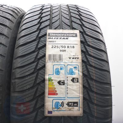2. 225 50 18 2x BRIDGESTONE 225/50 R18 95H Blizzak LM001 RFT BMW Winterreifen 2019 Ungebraucht  