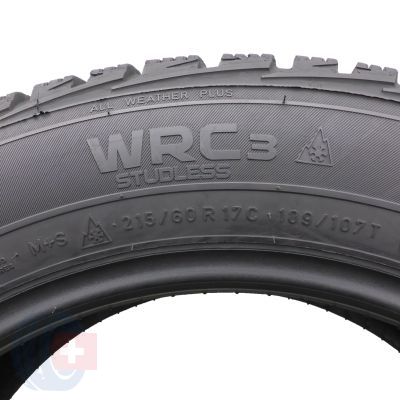 6. 215 60 17C 4x NOKIAN 215/60 R17C 109/107T WRC 3 Winterreifen 2019 7,8-8,2mm Wie Neu