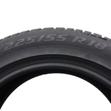 6. 225 55 18 4x PIRELLI 225/55 R18 102V Sottozero 3 Winter AO Winterreifen 6,2-6,8mm 2021/22