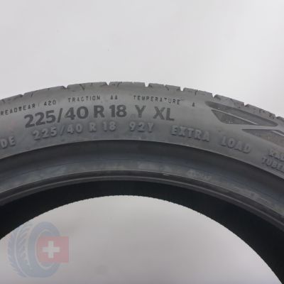 5.  225 40 18 2x CONTINENTAL 225/40 R18 92Y XL EcoContact 6 BMW Sommerreifen 2022 VOLL 5.  225 40 18 2x CONTINENTAL 225/40 R18 92Y XL EcoContact 6 BMW Sommerreifen 2022 VOLL