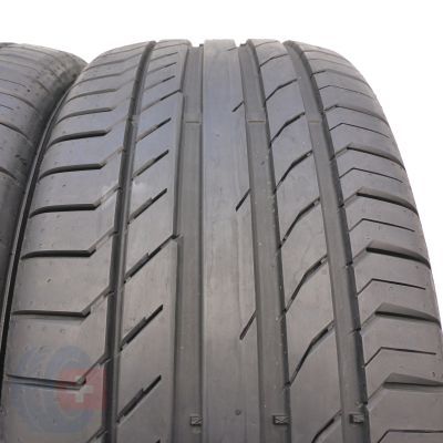 2. 4 x CONTINENTAL 235/50 R18 101W XL ContiSportContact 5 Sommerreifen 2015 6,8-7mm