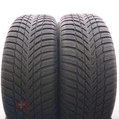 4. 215 55 18 4x NOKIAN 215/55 R18 95T Snowproof 2 SUV Winterreifen 2023 WIE NEU 8-8,2mm
