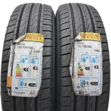 185 75 16C 2x PIRELLI 185/75 R16C 104/102R Carrier Sommerreifen 2018 WIE NEU VOLL