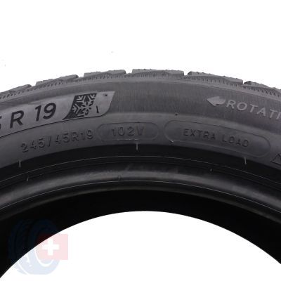 7. 245 45 19 4x MICHELIN 245/45 R19 102V XL PilotAlpin 5 Winterreifen 2020 6,2mm