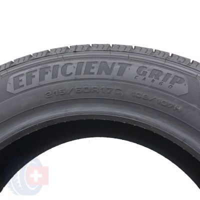 7. 4 x GOODYEAR 215/60 R17C 109/107H EfficientGrip Cargo Sommerreifen 2020 WIE NEU VOLL