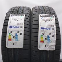 3. 175 60 15 4x CONTINENTAL 175/60 R15 81H UltraContact Sommerreifen 2022 UNGEBRAUCHT  